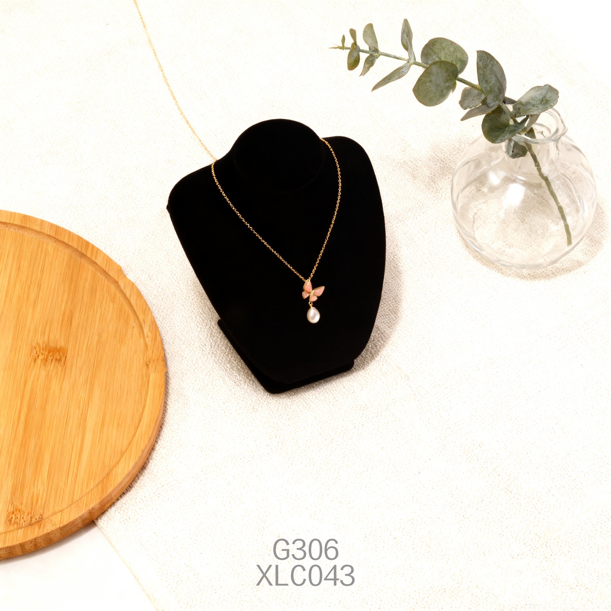 電鍍黃金珍珠女皇貝項鍊